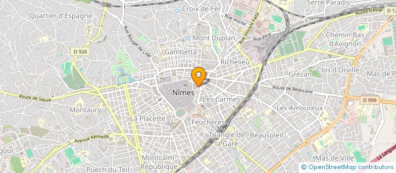 localisation de l'entreprise MONSIEUR MALIK CHIBOUNI à NIMES