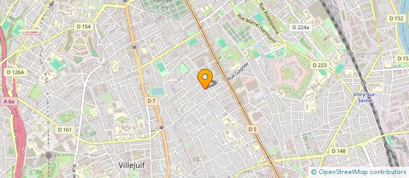 localisation de l'entreprise MONSIEUR MALIK DERRIDJ à VITRY-SUR-SEINE