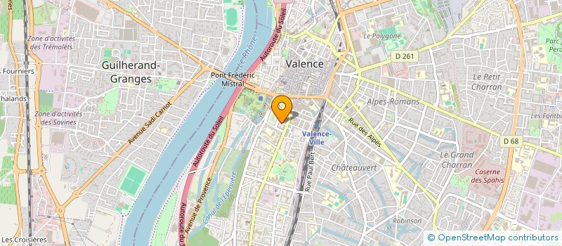 localisation de l'entreprise MONSIEUR MALIK DJAIDJA à VALENCE