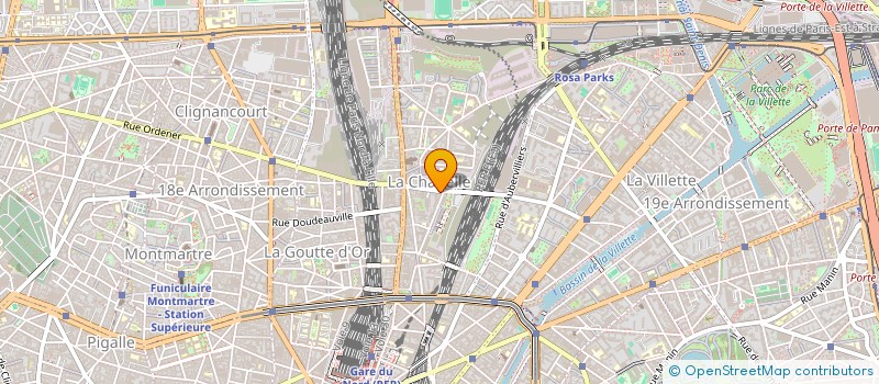 localisation de l'entreprise MONSIEUR MALIK DJEROUROU  PARIS