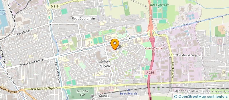 localisation de l'entreprise MONSIEUR MALIK DOSSO  CALAIS