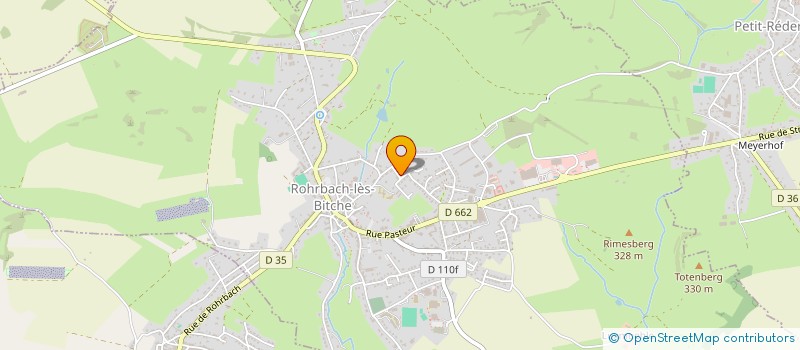 localisation de l'entreprise MONSIEUR MALIK EL BOUAZZAOUY  ROHRBACH-LES-BITCHE