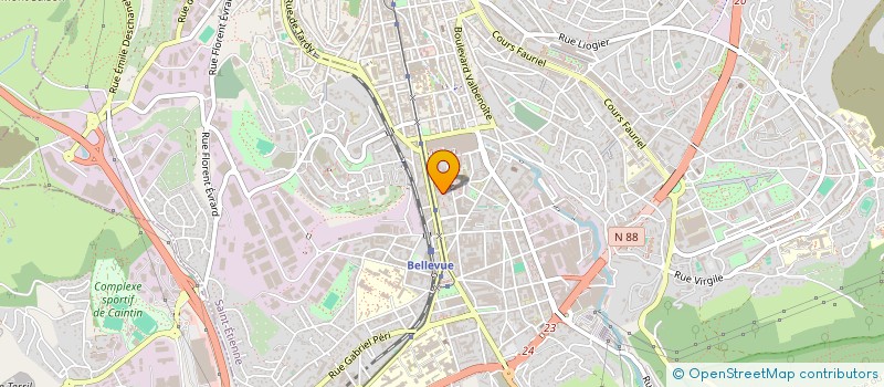 localisation de l'entreprise MONSIEUR MALIK EL HAFIDI à SAINT-ETIENNE