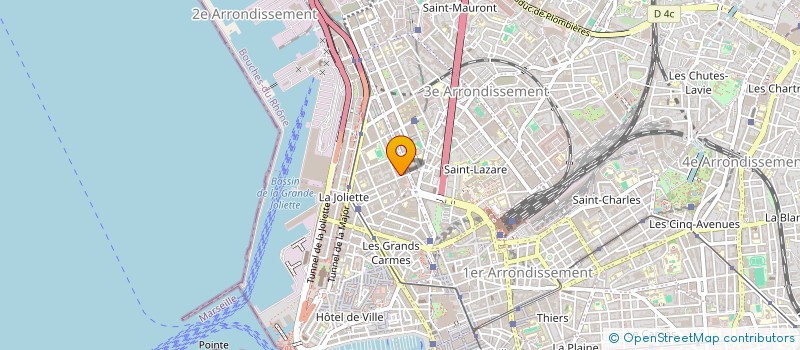 localisation de l'entreprise MONSIEUR MALIK ELORF à MARSEILLE