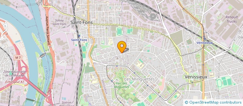 localisation de l'entreprise MONSIEUR MALIK GARNIER à SAINT-FONS