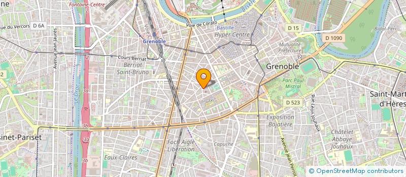 localisation de l'entreprise MONSIEUR MALIK GHOUTI à GRENOBLE