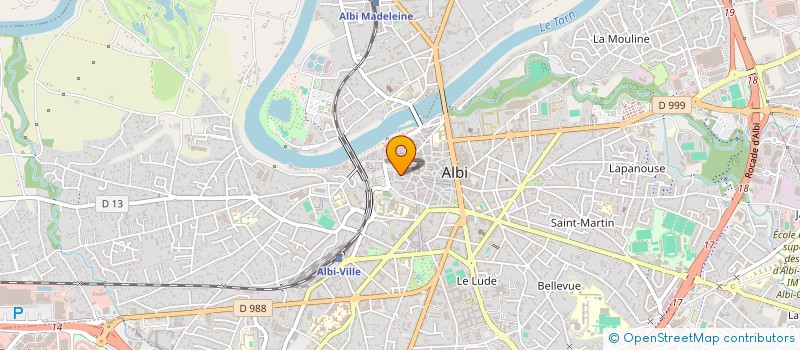 localisation de l'entreprise MONSIEUR MALIK GHULAMI  ALBI