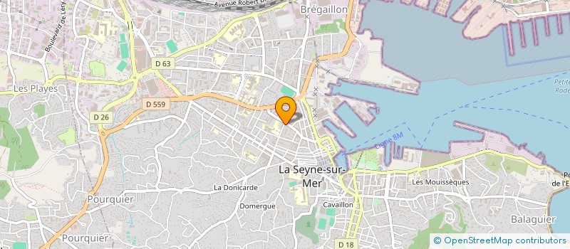 localisation de l'entreprise MONSIEUR MALIK GIOVANNETTI  LA SEYNE-SUR-MER