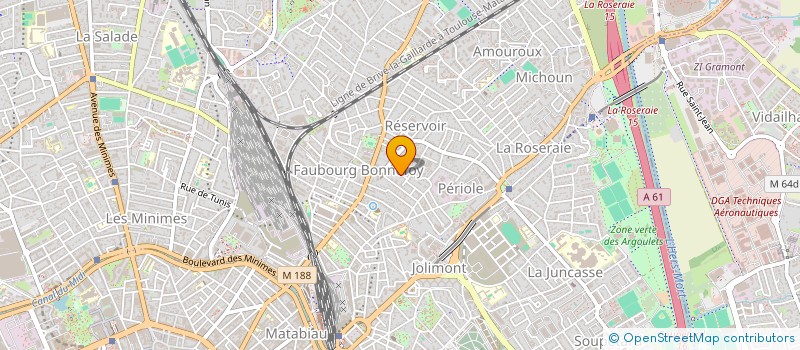 localisation de l'entreprise MONSIEUR MALIK GIOVANNI à TOULOUSE