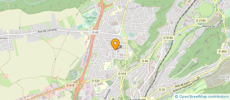 localisation de l'entreprise MONSIEUR MALIK HADJADJ à LONGWY