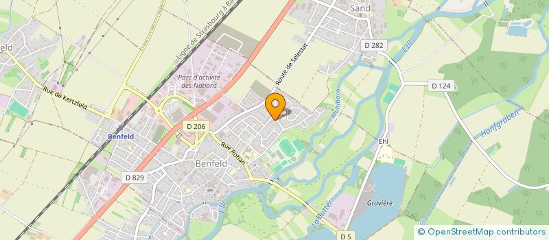 localisation de l'entreprise MONSIEUR MALIK HAMBLI  BENFELD