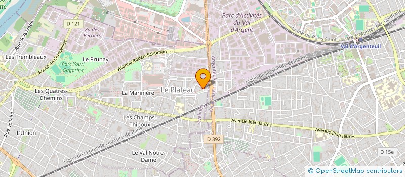 localisation de l'entreprise MONSIEUR MALIK HAMMAMI à SARTROUVILLE