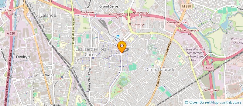 localisation de l'entreprise MONSIEUR MALIK HAOUACHE  TOULOUSE