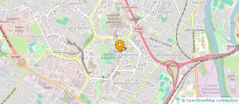 localisation de l'entreprise MONSIEUR MALIK HARRICANE à TOULOUSE