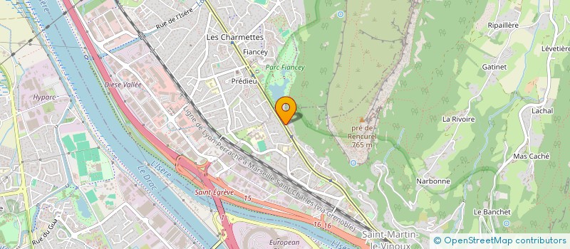 localisation de l'entreprise MONSIEUR MALIK HEBBACHE  SAINT-MARTIN-LE-VINOUX