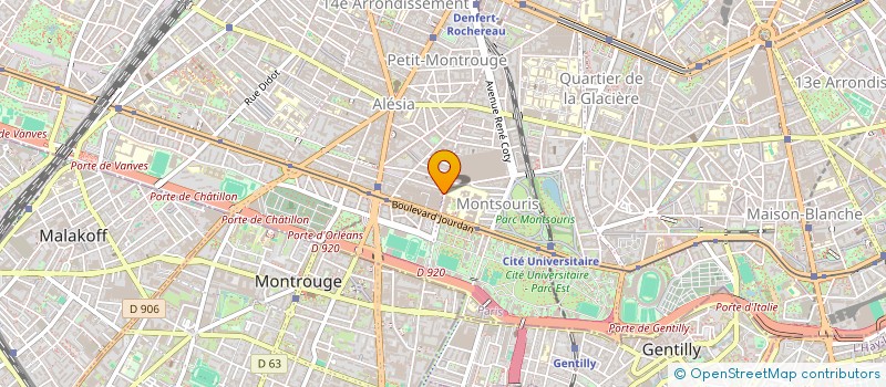 localisation de l'entreprise MONSIEUR MALIK HENNI  PARIS