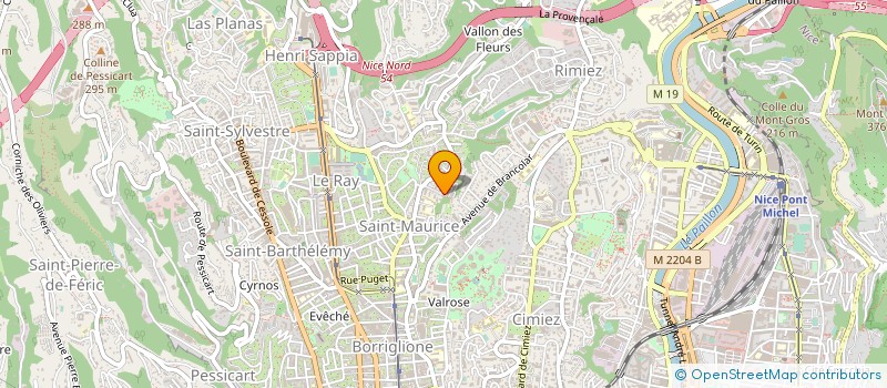 localisation de l'entreprise MONSIEUR MALIK HOUAS à NICE