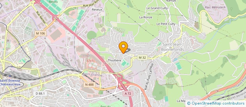 localisation de l'entreprise MONSIEUR MALIK IDIR à SAINT-JEAN-BONNEFONDS