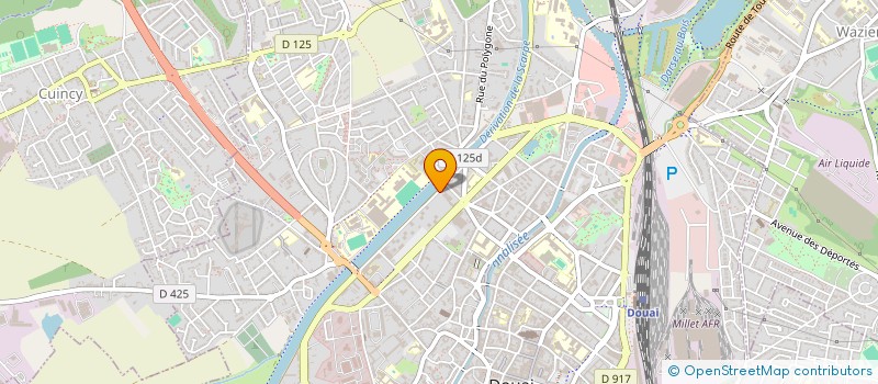 localisation de l'entreprise MONSIEUR MALIK IKRAM ULLAH  DOUAI