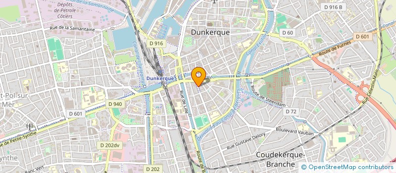 localisation de l'entreprise MONSIEUR MALIK JRIRI à DUNKERQUE
