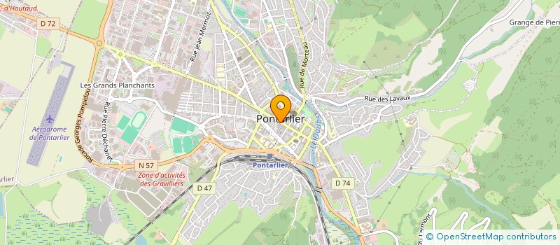 localisation de l'entreprise MONSIEUR MALIK KACZMARKIEWEZ à PONTARLIER