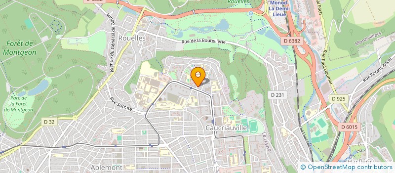 localisation de l'entreprise MONSIEUR MALIK KADI  LE HAVRE