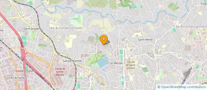 localisation de l'entreprise MONSIEUR MALIK KEBAILI  MARSEILLE