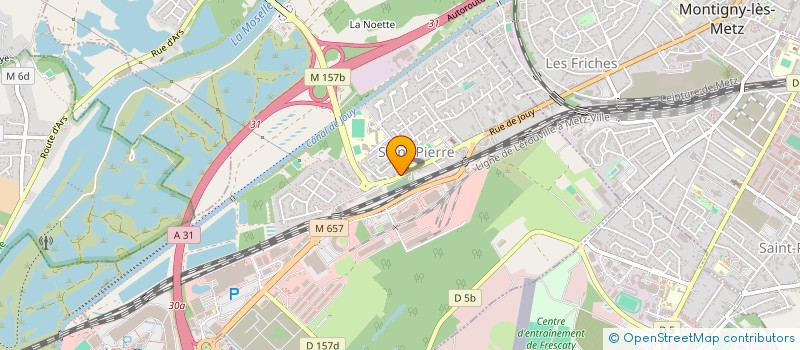 localisation de l'entreprise MONSIEUR MALIK KHELIFI  MOULINS-LES-METZ