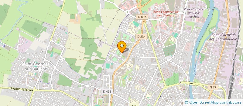 localisation de l'entreprise MONSIEUR MALIK KHLOUFI  AUXERRE