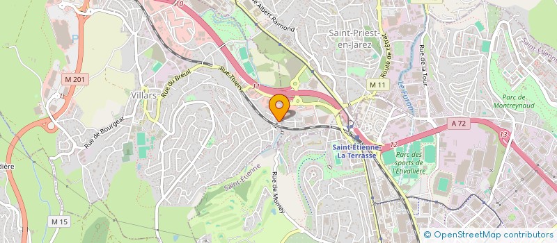 localisation de l'entreprise MONSIEUR MALIK LAANAYA  VILLARS