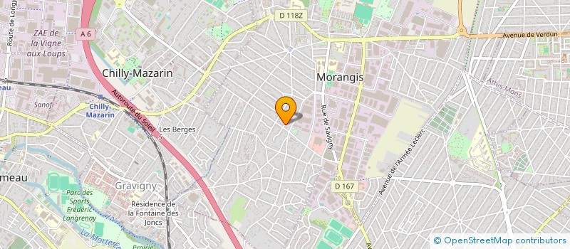 localisation de l'entreprise MONSIEUR MALIK LAMMARI à MORANGIS