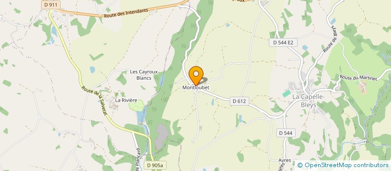 localisation de l'entreprise MONSIEUR MALIK LATIN  LA CAPELLE-BLEYS