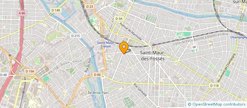 localisation de l'entreprise MONSIEUR MALIK MAAMRI à SAINT-MAUR-DES-FOSSES