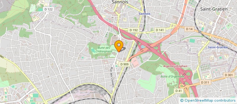 localisation de l'entreprise MONSIEUR MALIK MAHMOUDI  ARGENTEUIL