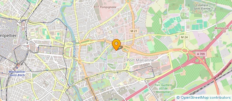 localisation de l'entreprise MONSIEUR MALIK MAKHLOUF  MONTPELLIER