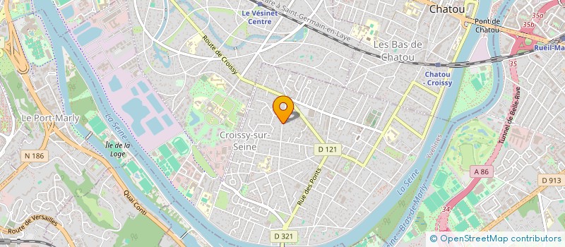 localisation de l'entreprise MONSIEUR MALIK MALIK BAKI à CROISSY SUR SEINE