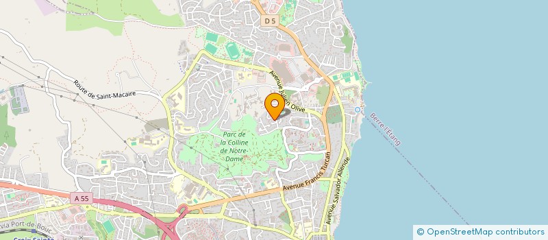 localisation de l'entreprise MONSIEUR MALIK MANSOURI à MARTIGUES
