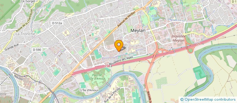 localisation de l'entreprise MONSIEUR MALIK MATI à MEYLAN