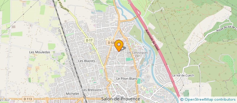 localisation de l'entreprise MONSIEUR MALIK MEFTAH  SALON-DE-PROVENCE