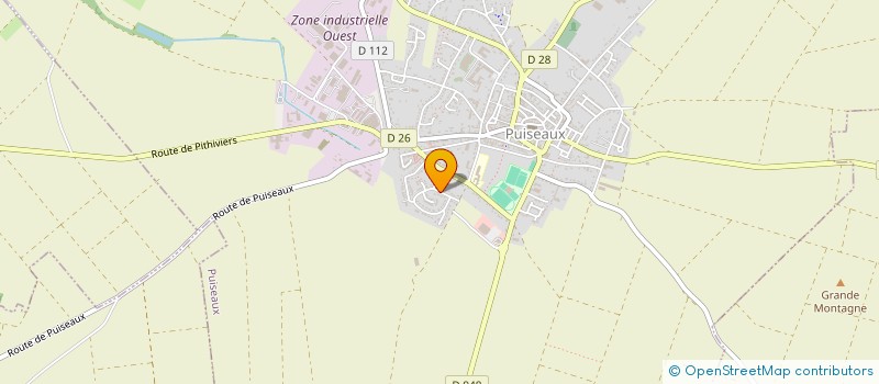 localisation de l'entreprise MONSIEUR MALIK MEHDAOUI à PUISEAUX