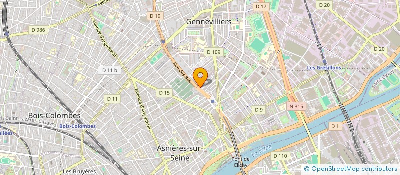 localisation de l'entreprise MONSIEUR MALIK MELAIMI à ASNIERES-SUR-SEINE