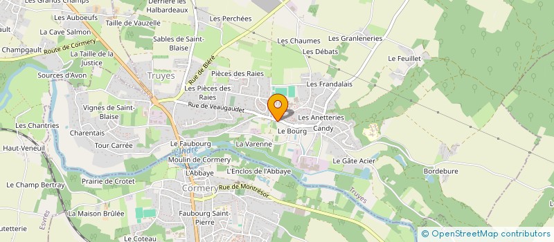 localisation de l'entreprise MONSIEUR MALIK MESBAH  TRUYES