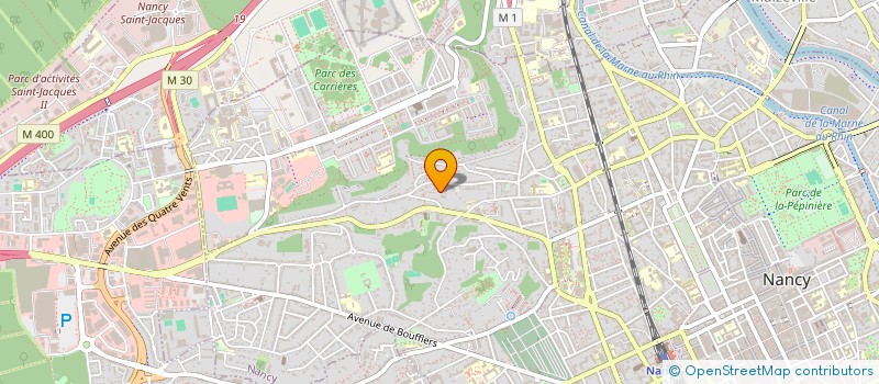 localisation de l'entreprise MONSIEUR MALIK MESSADIA  NANCY