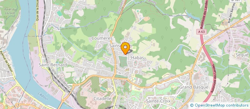 localisation de l'entreprise MONSIEUR MALIK MICKAEL REMADNA  BAYONNE