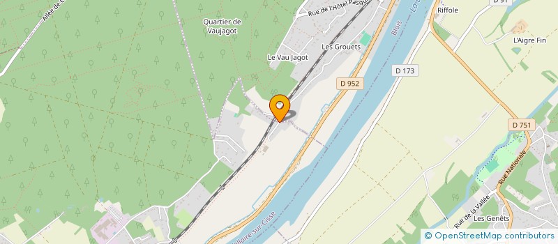 localisation de l'entreprise MONSIEUR MALIK MICOULEAU  BLOIS