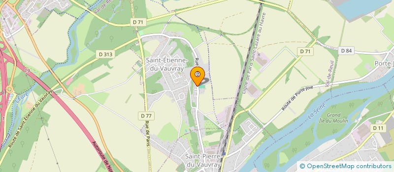 localisation de l'entreprise MONSIEUR MALIK MOHAMED CHERIF  SAINT-ETIENNE-DU-VAUVRAY