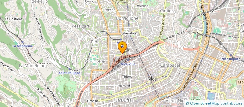 localisation de l'entreprise MONSIEUR MALIK OISSOUNGOUROV à NICE
