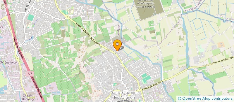 localisation de l'entreprise MONSIEUR MALIK OUICHAOUI  SAINT-SATURNIN-LES-AVIGNON