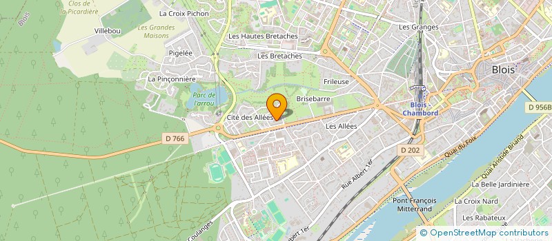 localisation de l'entreprise MONSIEUR MALIK OUMAROV à BLOIS