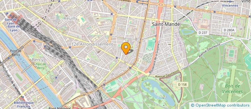 localisation de l'entreprise MONSIEUR MALIK RABHI à PARIS